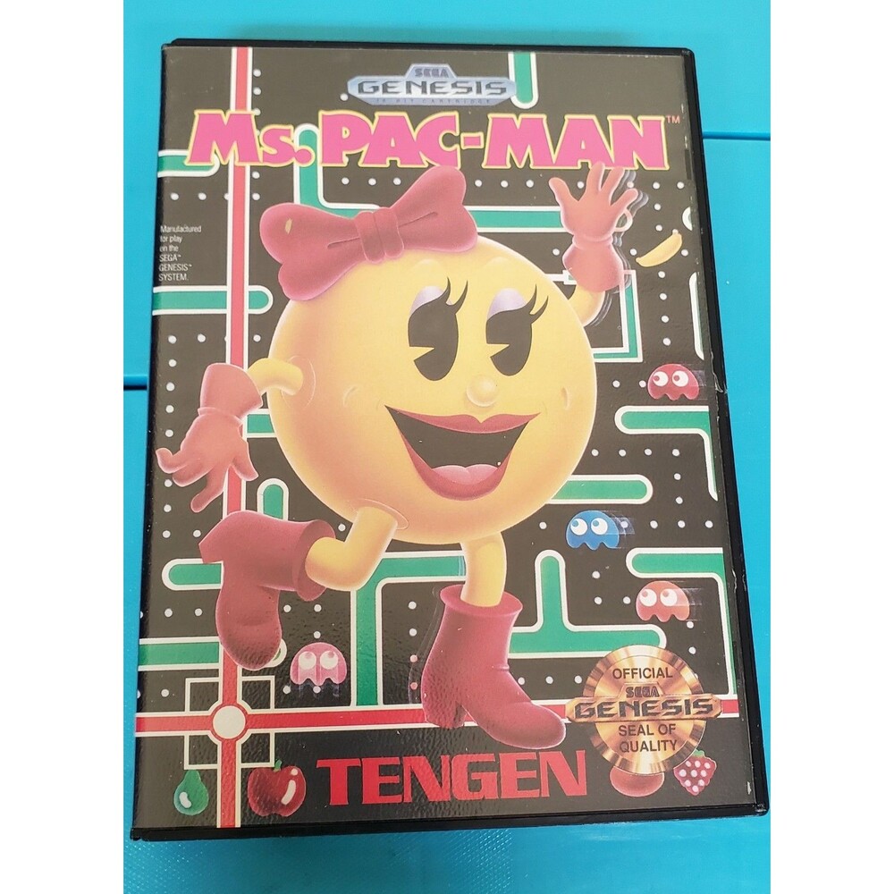 Ms. Pac-Man (Sega Genesis, 1991) UNTESTED